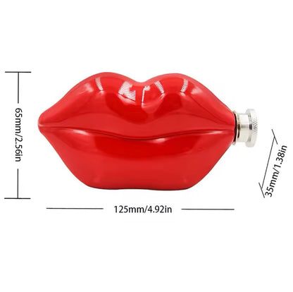 Big juicy lips flask