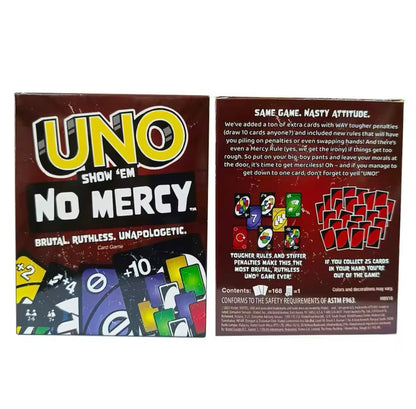 Uno no mercy card game