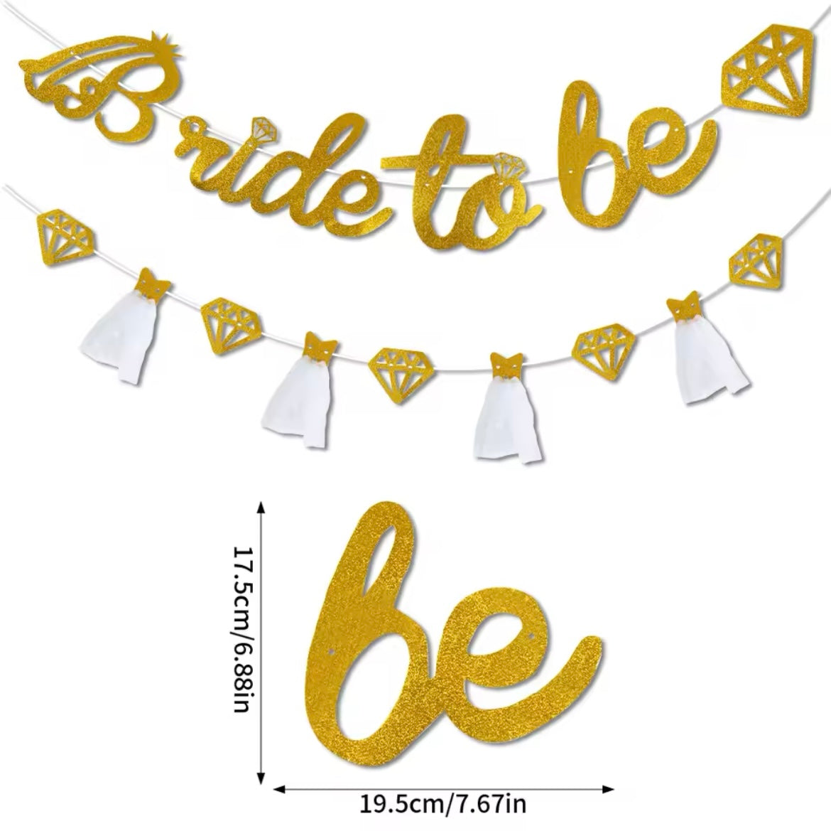 Bride to be banners